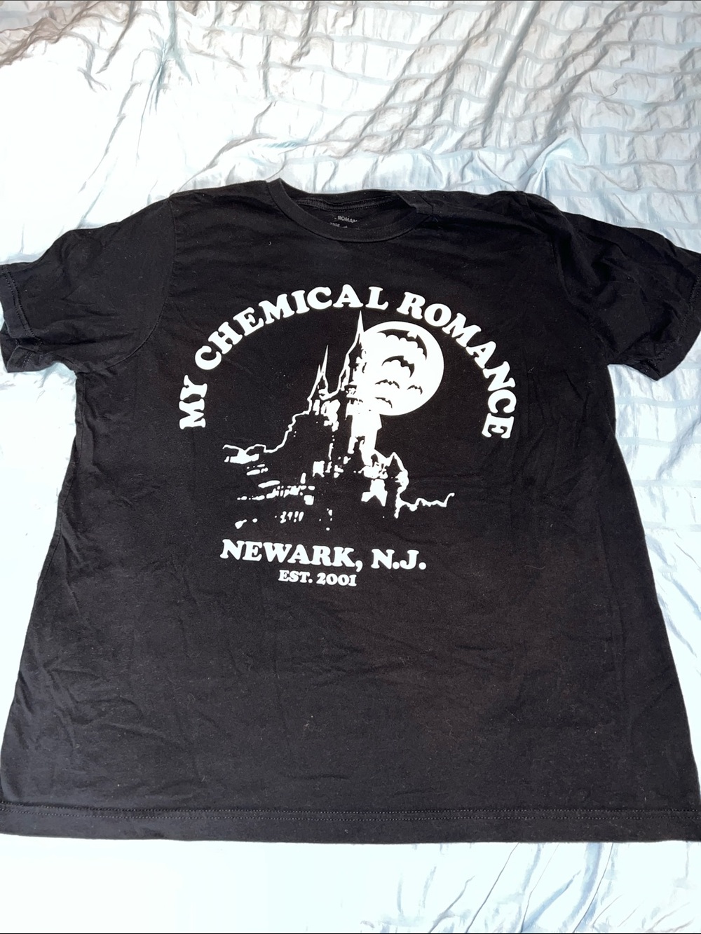 Black Graphic Tee - Band Logo